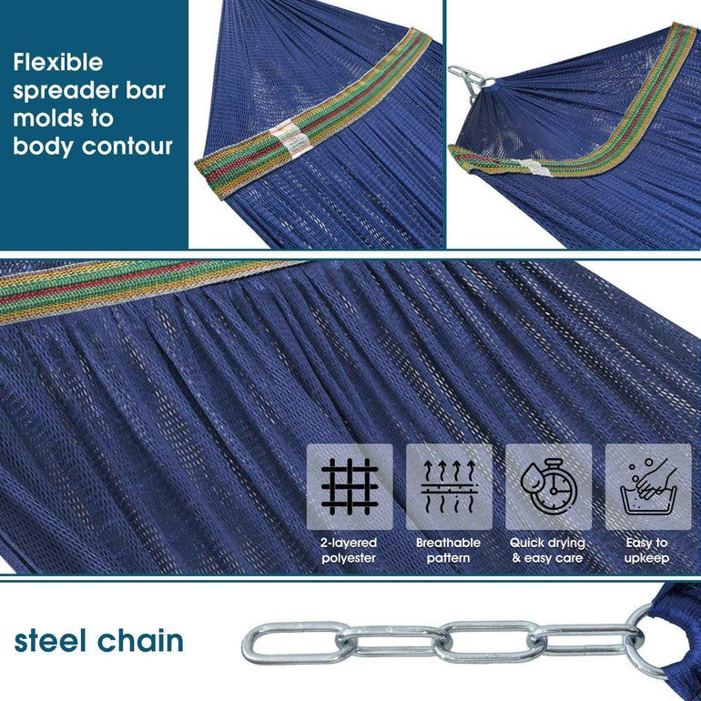 Original Collapsible Hammock with Stand for Ultimate Relaxation