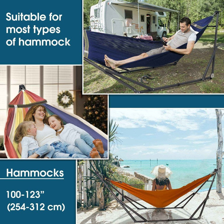 Original Collapsible Hammock with Stand for Ultimate Relaxation