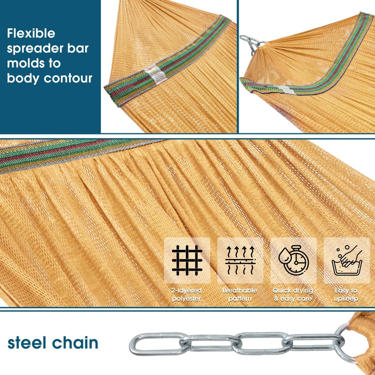 Original Collapsible Hammock with Stand for Ultimate Relaxation
