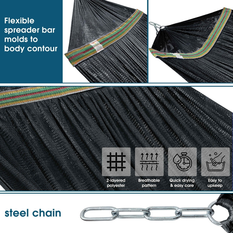 Original Collapsible Hammock with Stand for Ultimate Relaxation