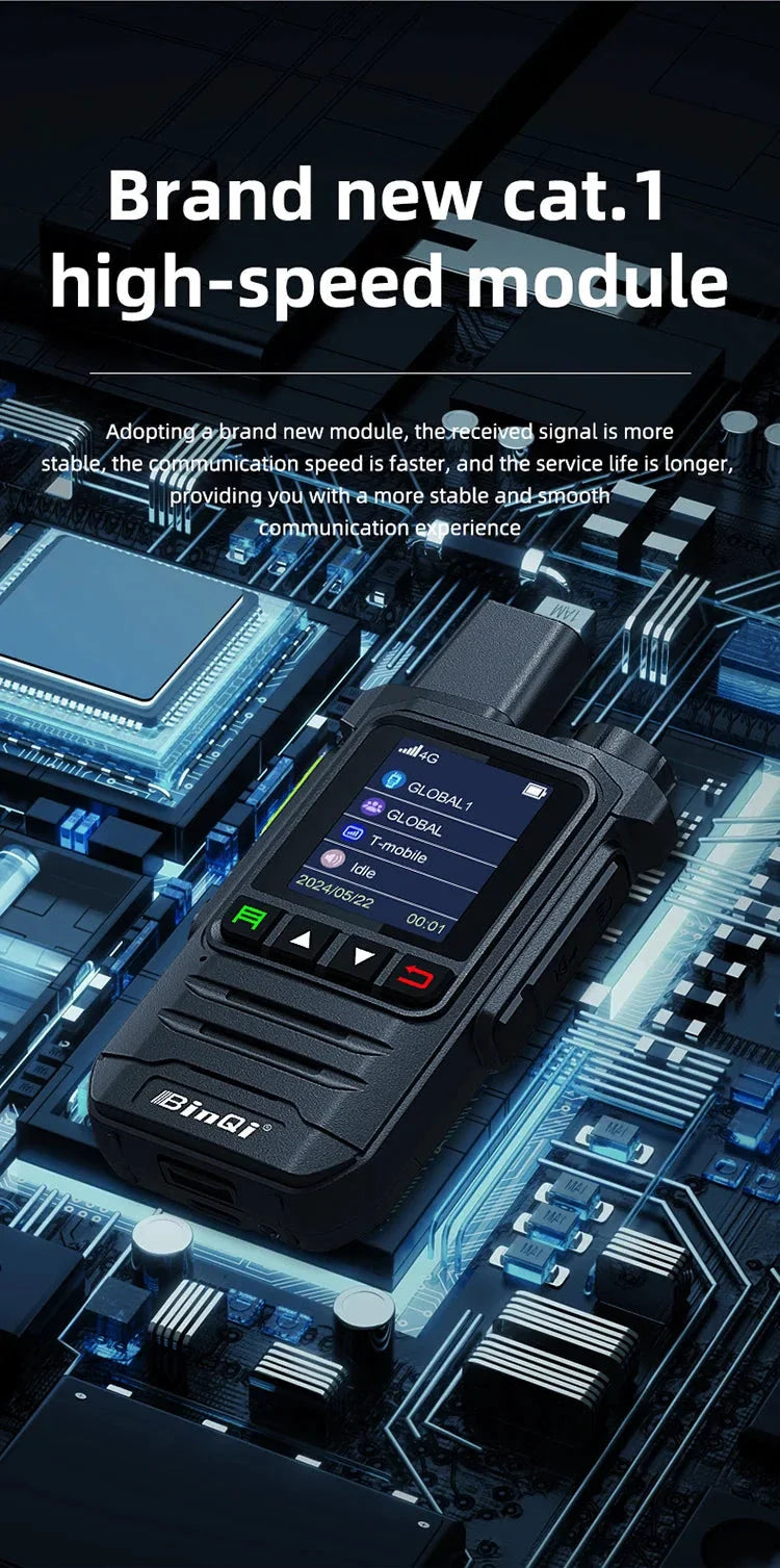 4G Walkie Talkie - 5000km Global Range