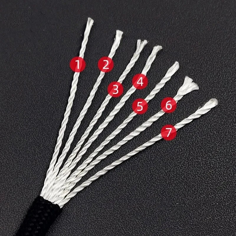 7 Core 550 Paracord Rope 4mm Survival Cord Camping