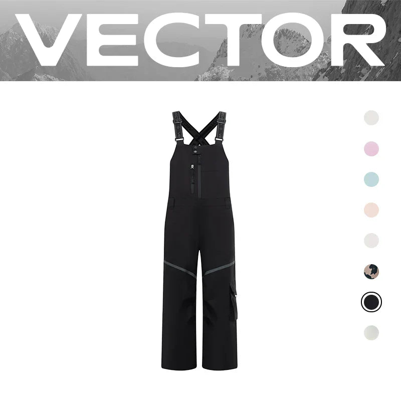 Men & Women Ski Bib Waterproof