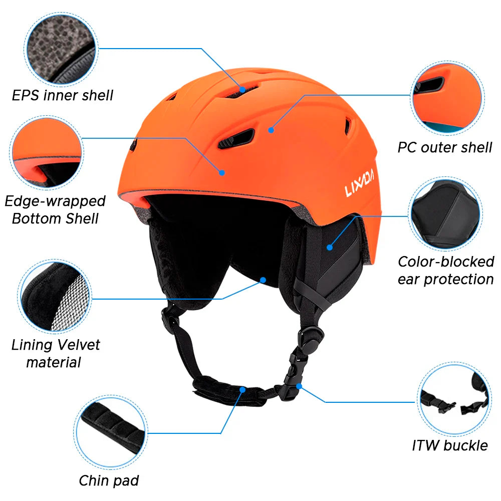 Lightweight Ski & Snowboard Helmet