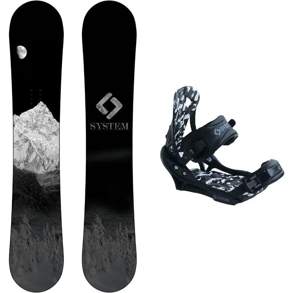 Men's Snowboard Package with System APX Bindings