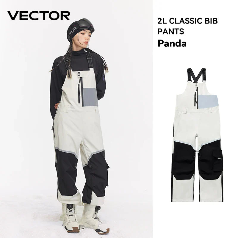 Men & Women Ski Bib Waterproof