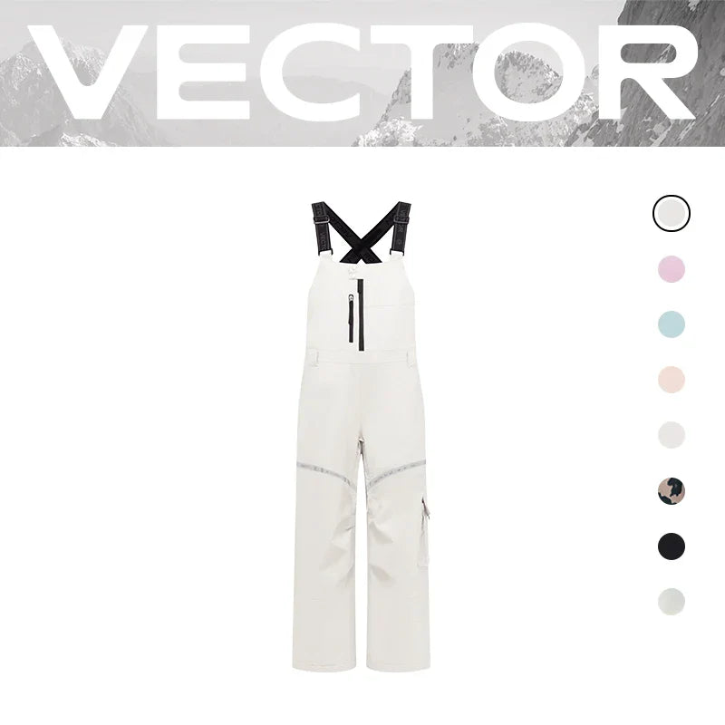 Men & Women Ski Bib Waterproof