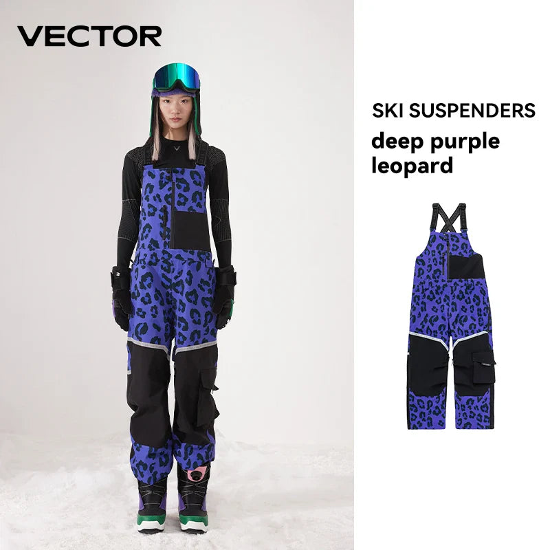 Men & Women Ski Bib Waterproof