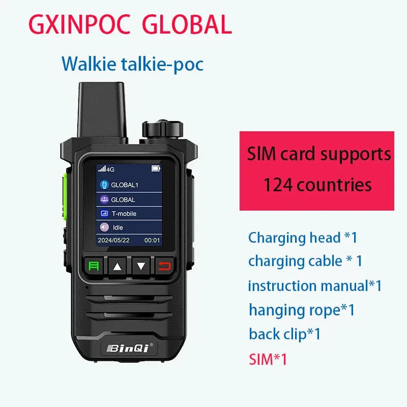 4G Walkie Talkie - 5000km Global Range
