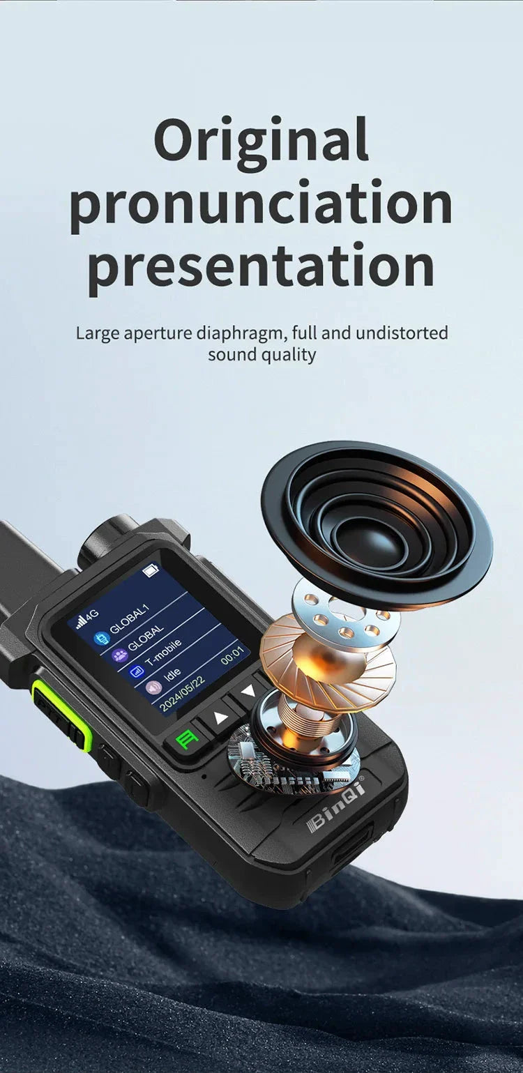 4G Walkie Talkie - 5000km Global Range