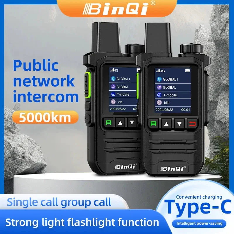 4G Walkie Talkie - 5000km Global Range