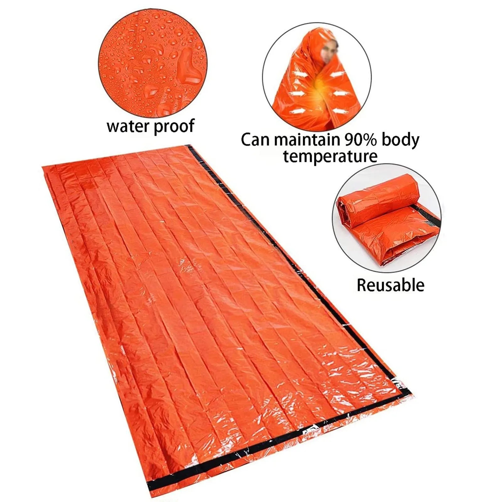 Thermal Waterproof Emergency Sleeping Bag