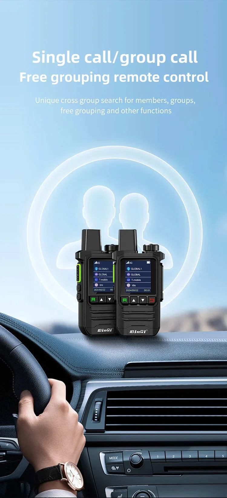 4G Walkie Talkie - 5000km Global Range