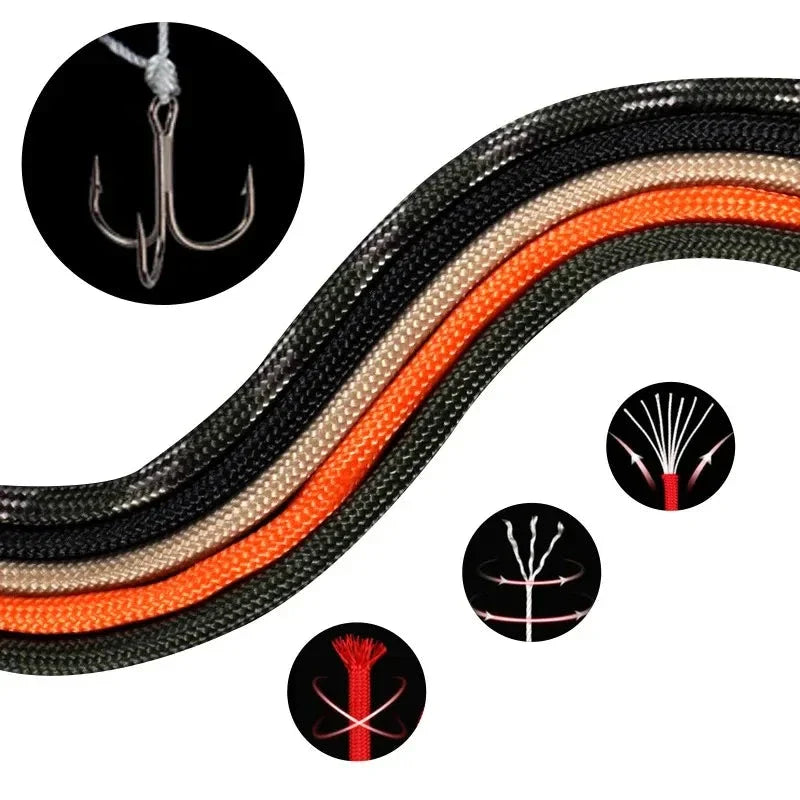 7 Core 550 Paracord Rope 4mm Survival Cord Camping