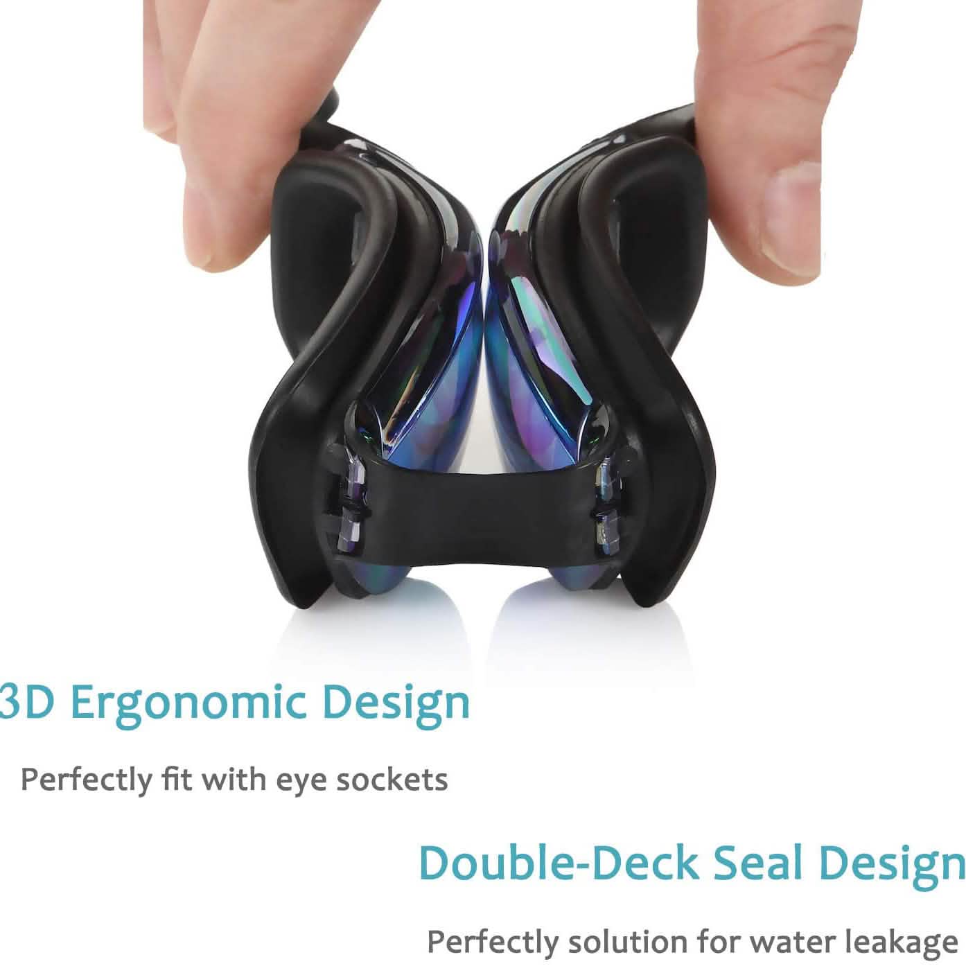 Swim Goggles No Leaking Full Protection