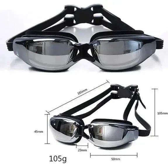 HD Swim Goggles With HD Clarity Comfort Fit Adjustable Straps
