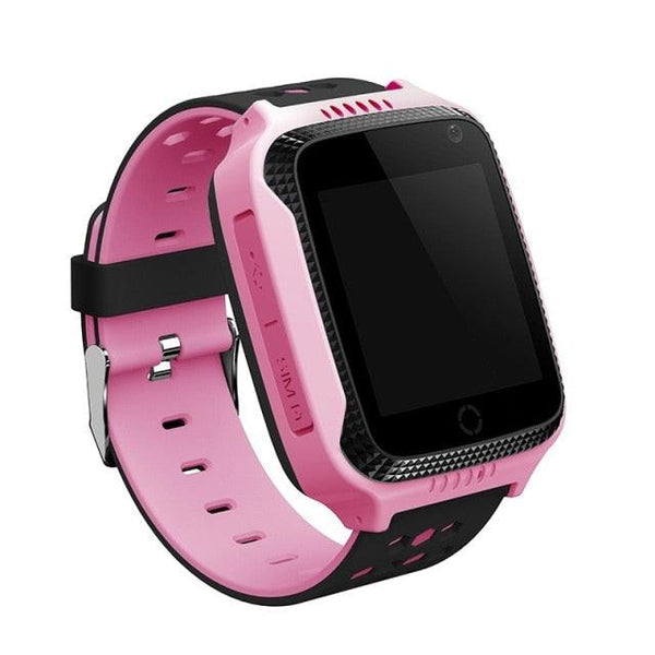 Kisd Smart Watch GPS Phone Watches Camera Flashlight SOS Call Location Clock Children Watches 2G Data SIM Card Kids Smartwatch With Calling Camera Learning Games Video Music Flashlight For Boys Girls