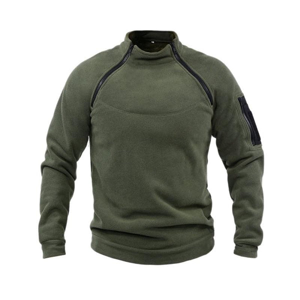 Men Winter Fleece Tactical Jacket Lightweight Warm Windproof Outdoor Wear