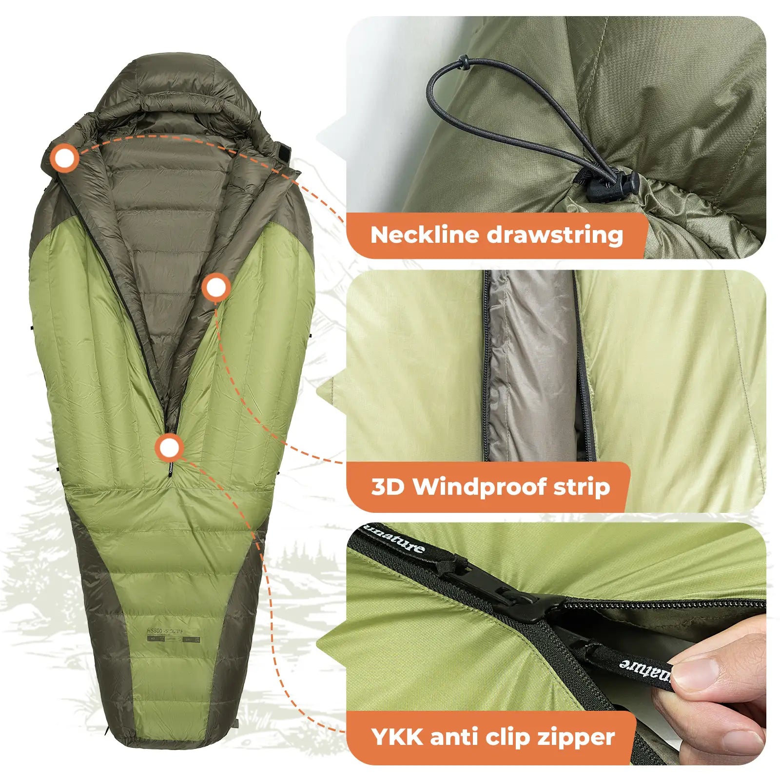 Waterproof Sleeping/Mummy Bag