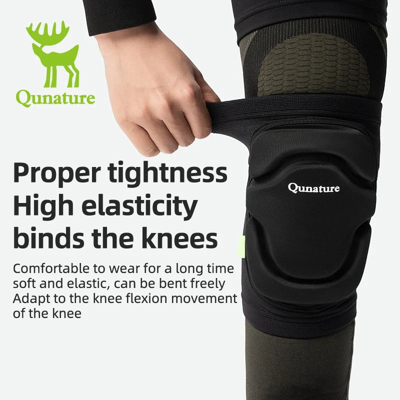 Protective Knee Pads with Anti-slip for Skiing