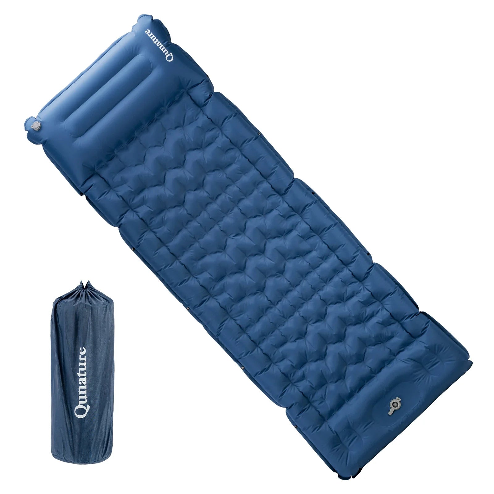 Inflatable Sleeping Pad with Pillow