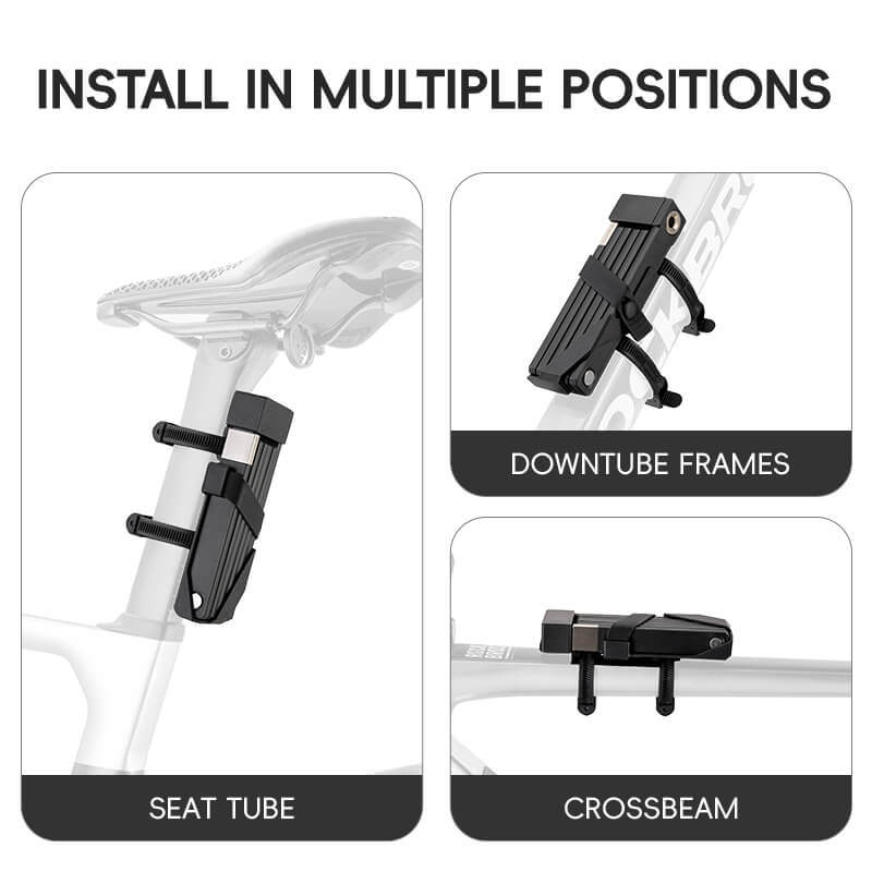 Folding Bike Lock Key Type
