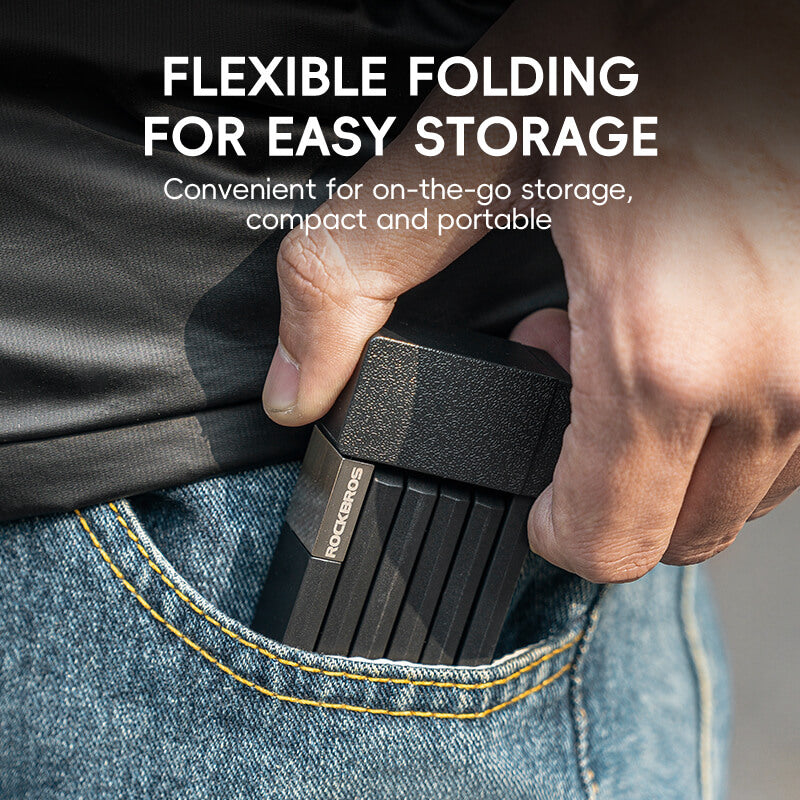 Folding Bike Lock Key Type