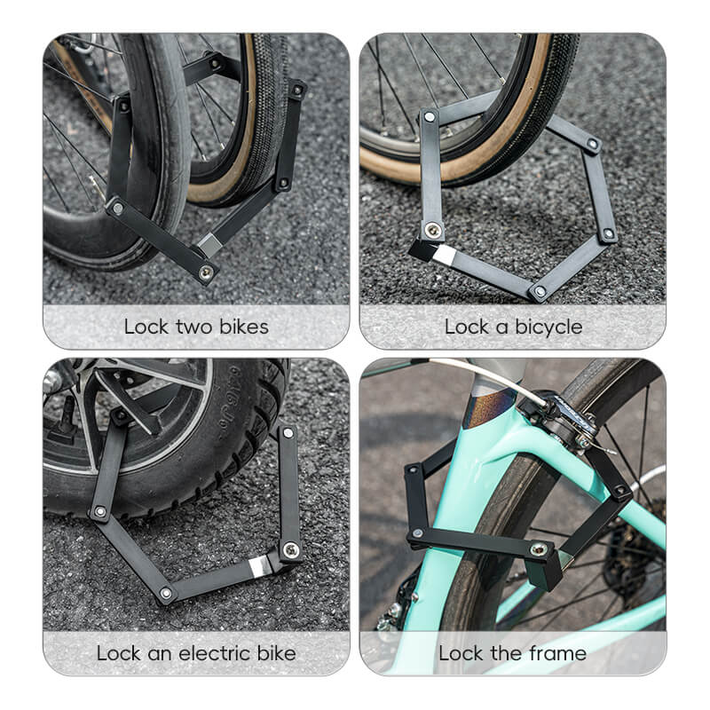 Folding Bike Lock Key Type