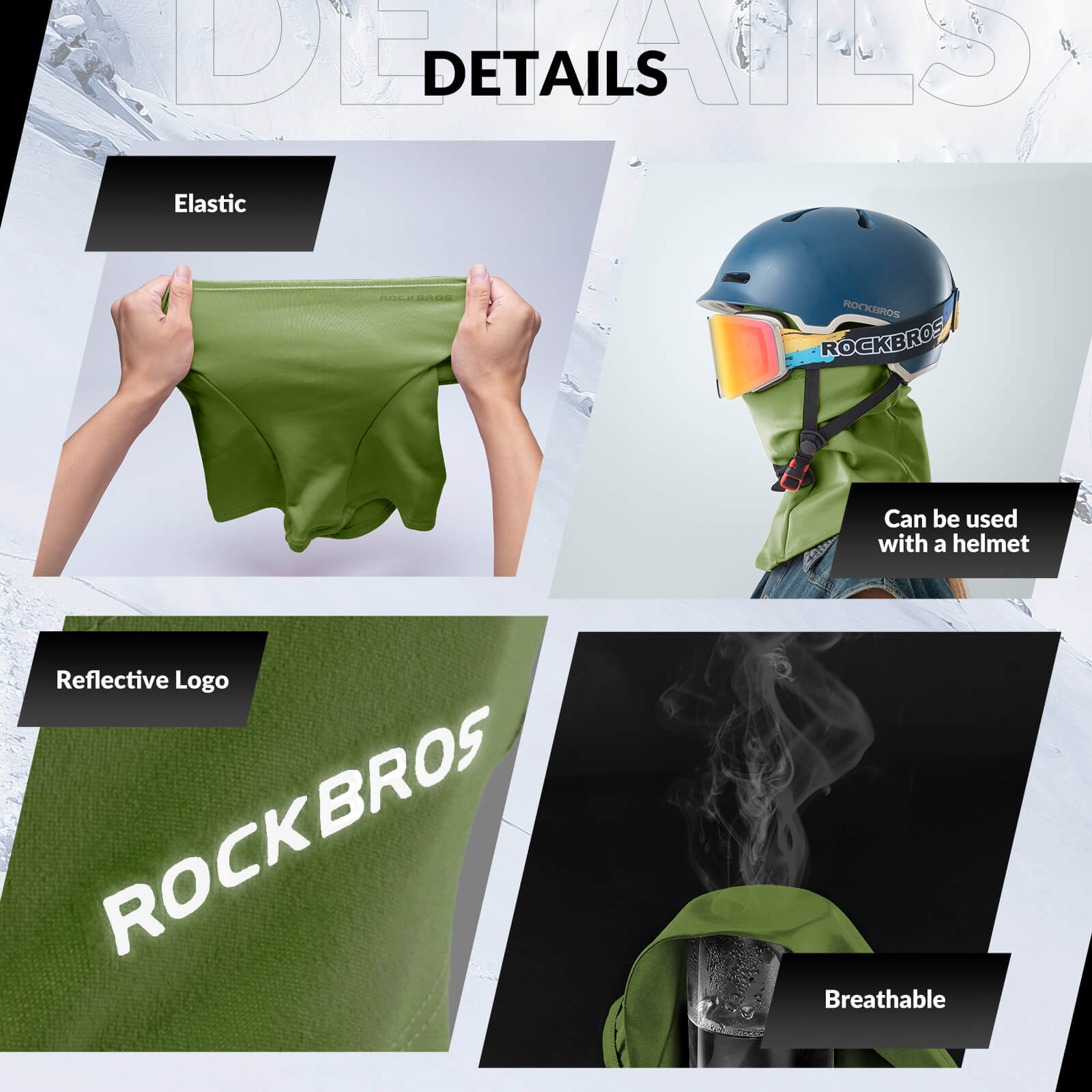 Balaclava Ski Mask Thermal Windproof