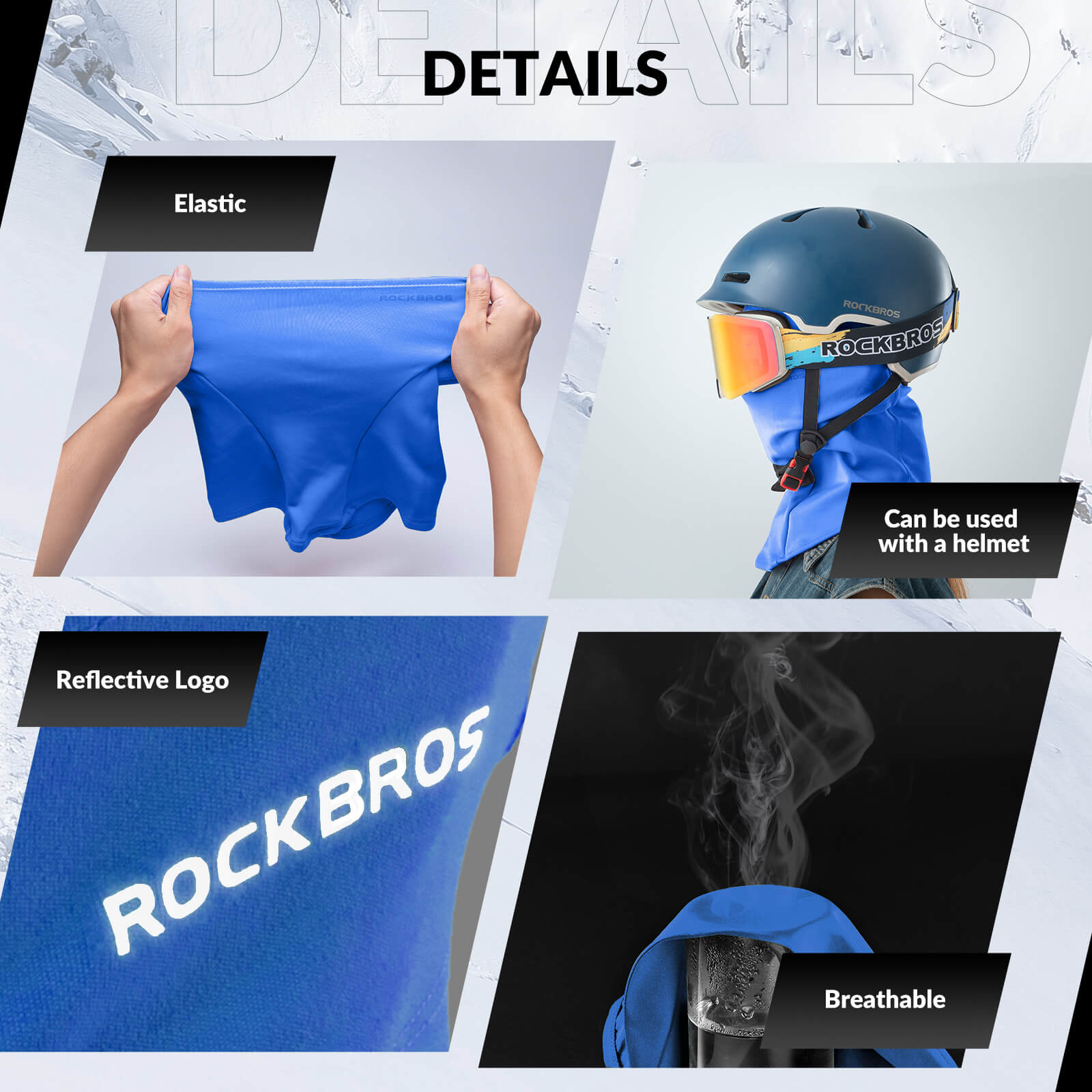 Balaclava Ski Mask Thermal Windproof