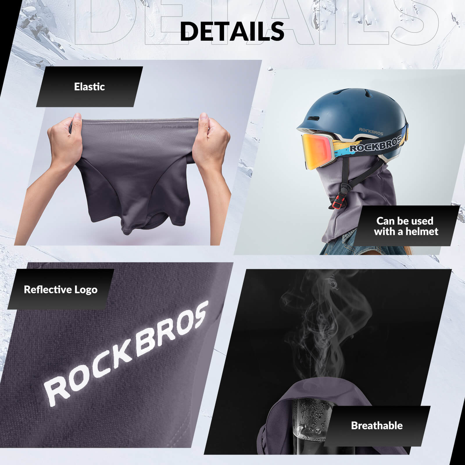Balaclava Ski Mask Thermal Windproof