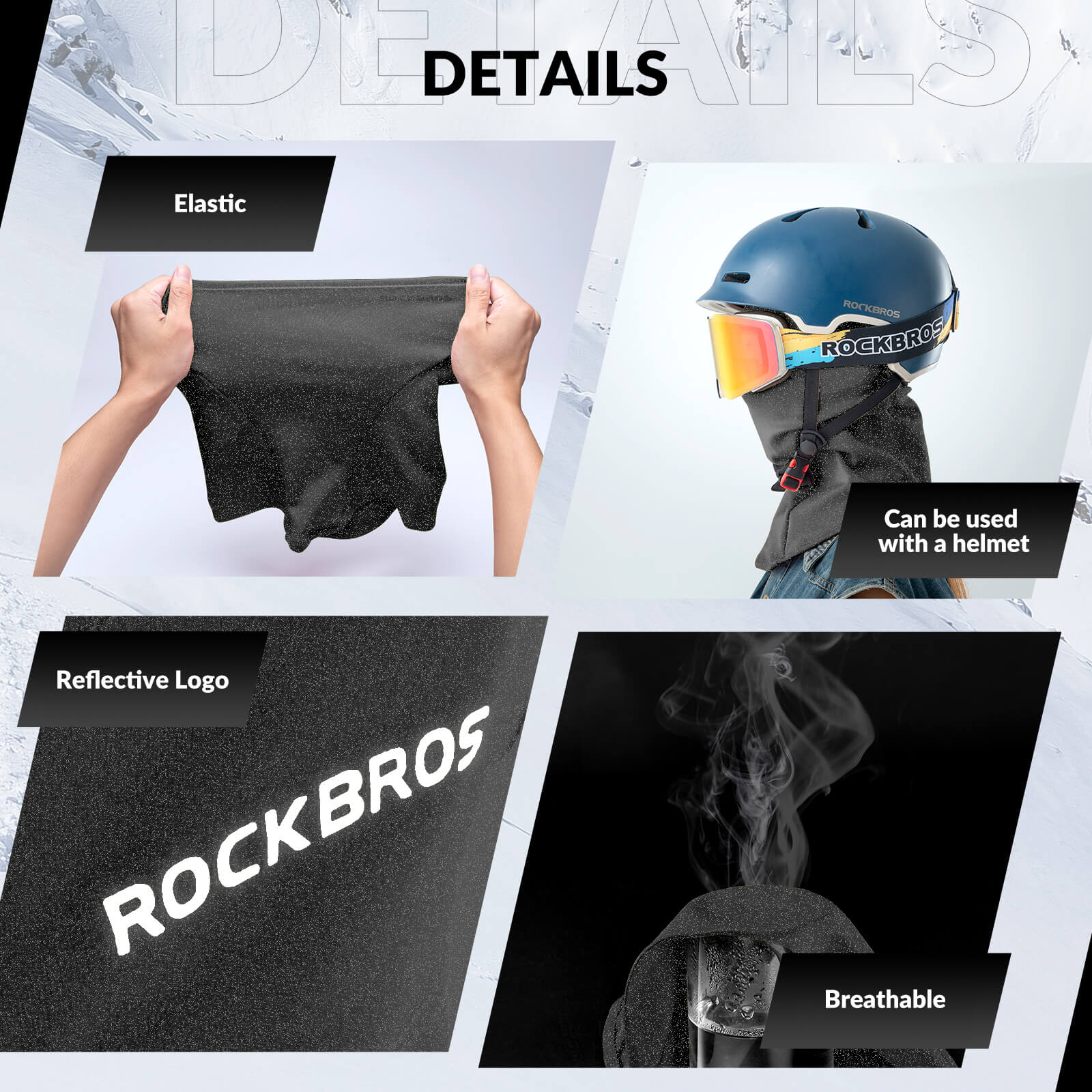 Balaclava Ski Mask Thermal Windproof