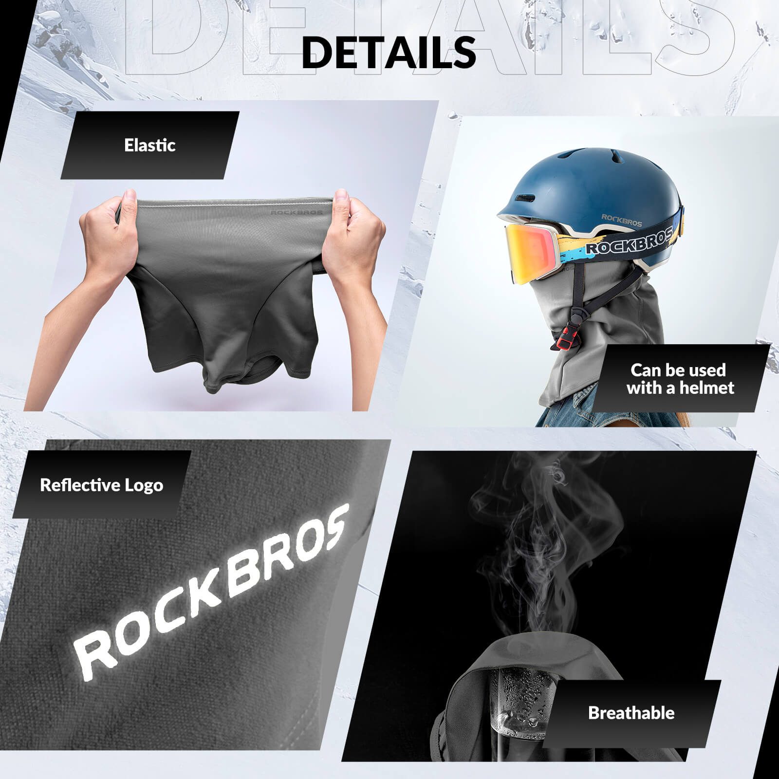 Balaclava Ski Mask Thermal Windproof