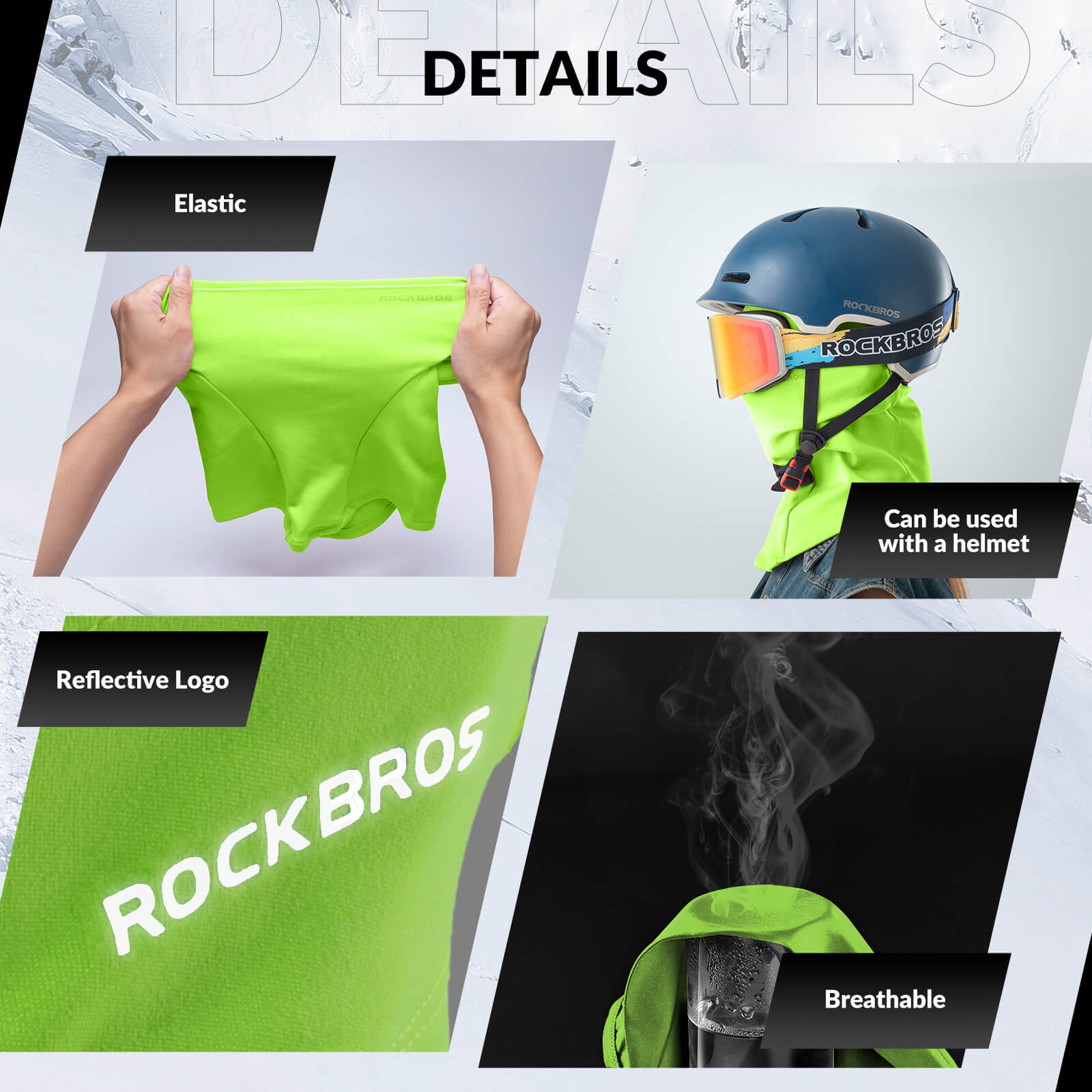 Balaclava Ski Mask Thermal Windproof