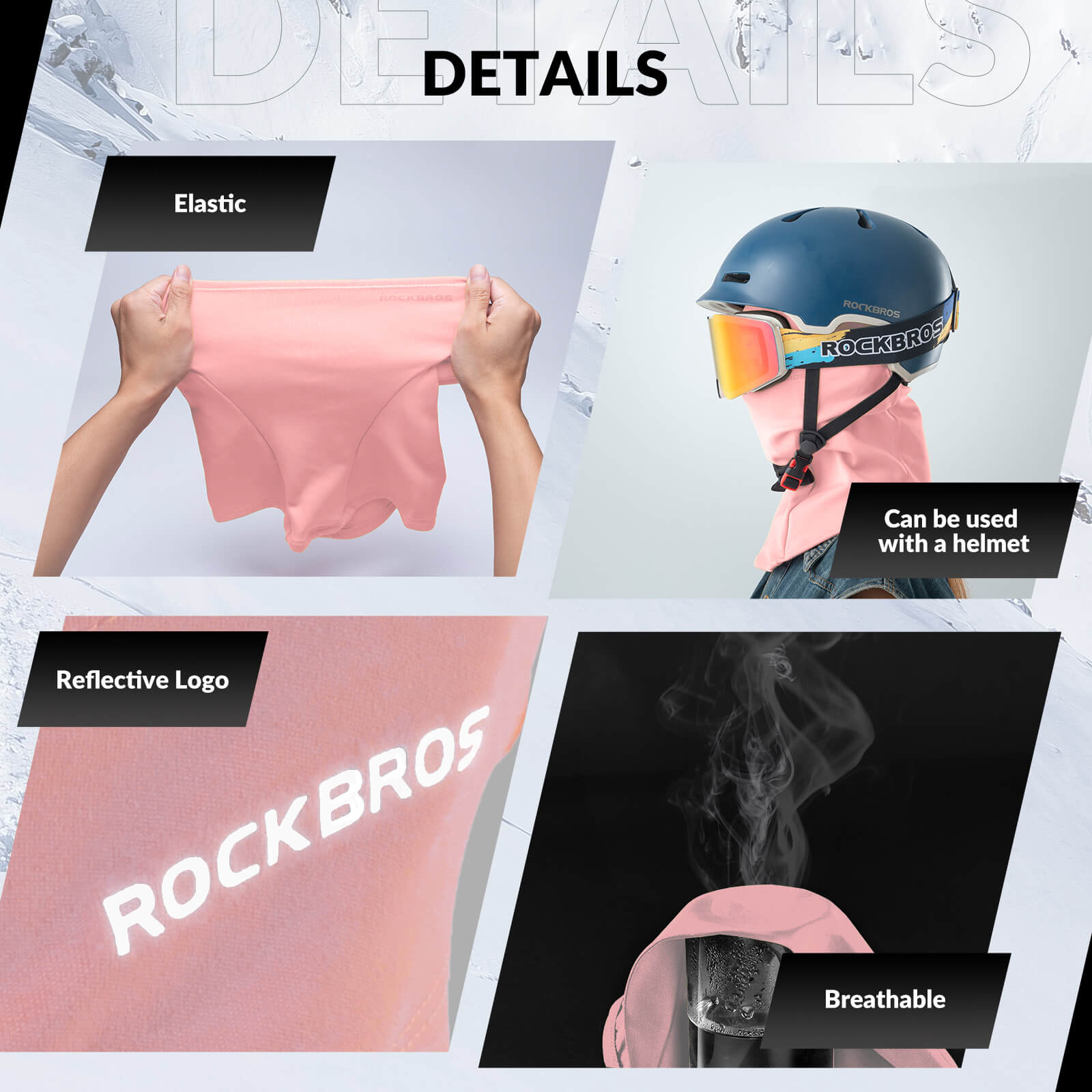 Balaclava Ski Mask Thermal Windproof