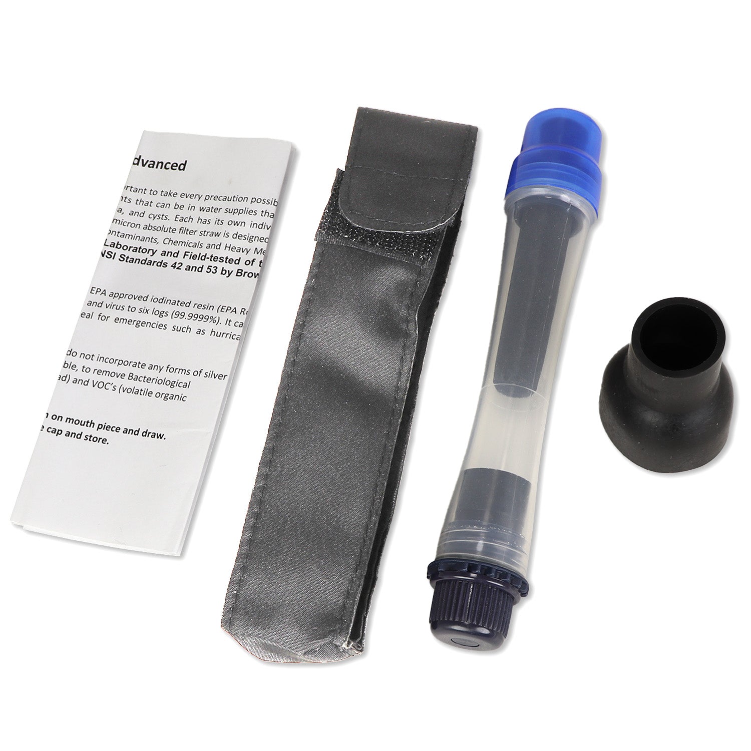 Water Purification Straw