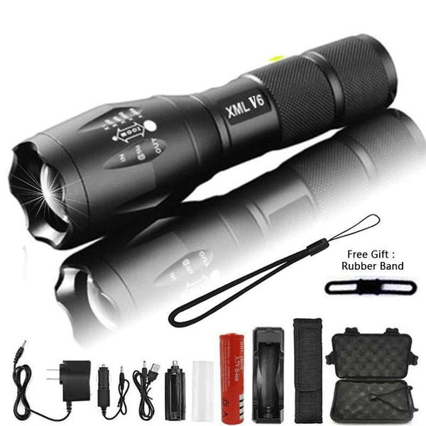 Waterproof LED Flashlight and Torch